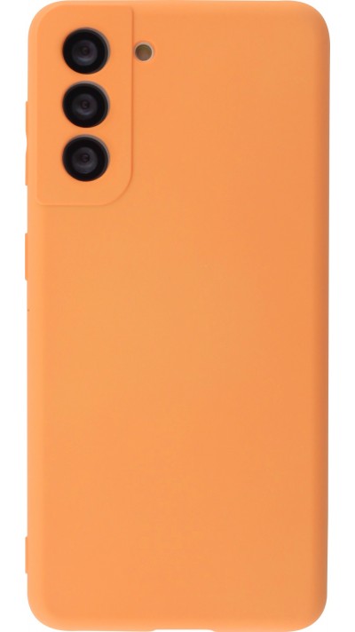 Coque Samsung Galaxy S21 5G - Soft Touch - Orange