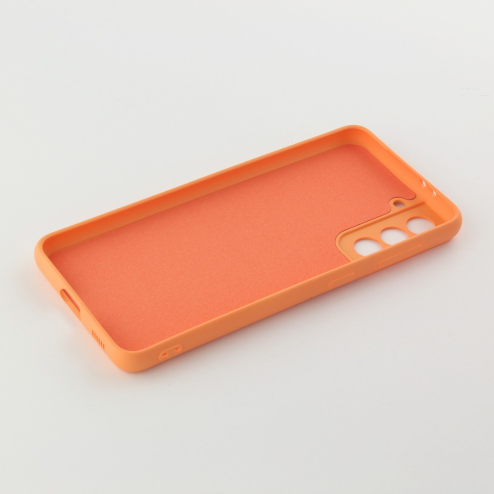 Coque Samsung Galaxy S21 5G - Soft Touch - Orange