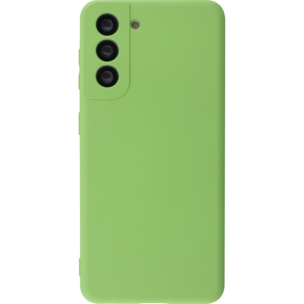 Coque Samsung Galaxy S21 5G - Soft Touch vert clair