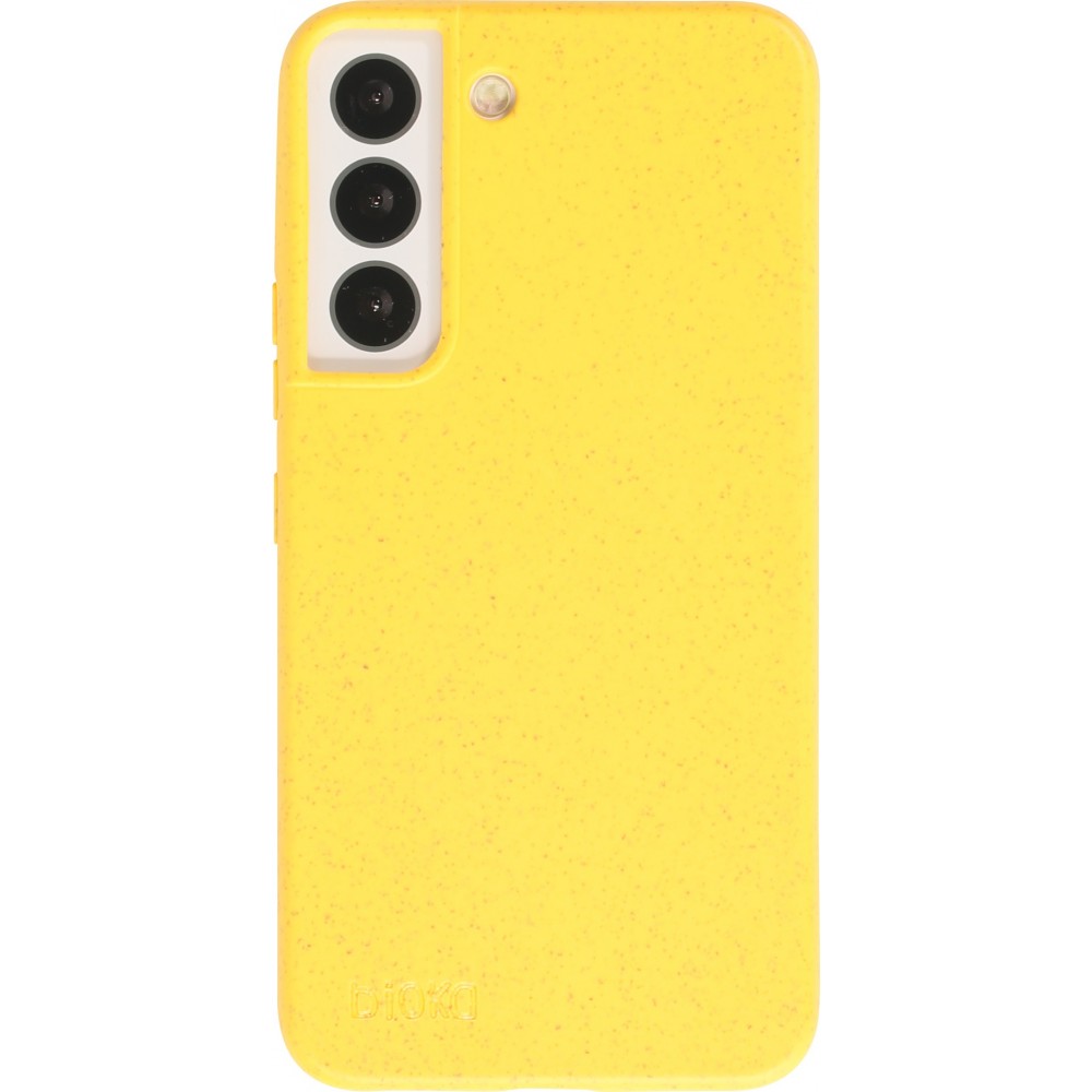 Coque Samsung Galaxy S21 FE 5G - Bioka biodégradable et compostable Eco-Friendly - Jaune