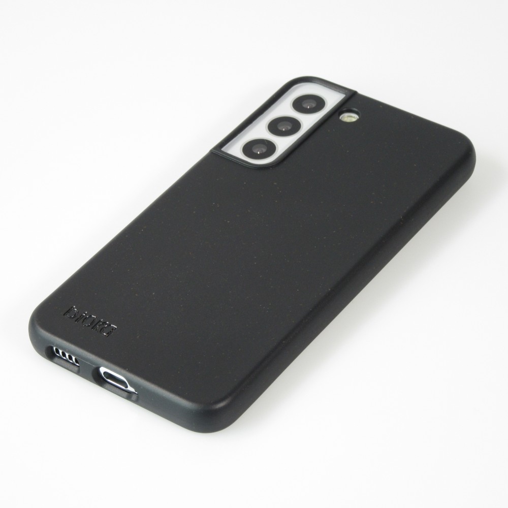 Coque Samsung Galaxy S22+ - Bioka biodégradable et compostable Eco-Friendly - Noir