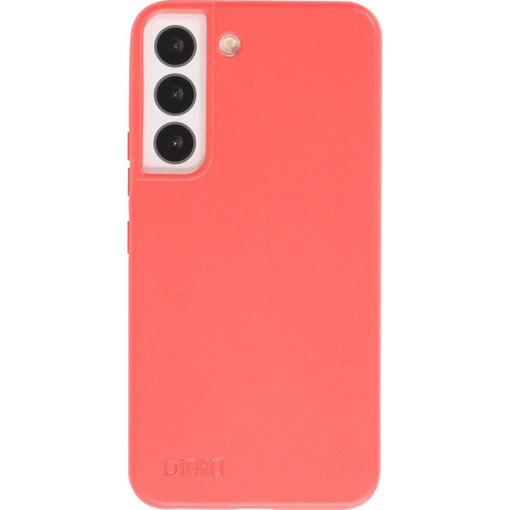 Coque Samsung Galaxy S22 - Bioka biodégradable et compostable Eco-Friendly - Rouge