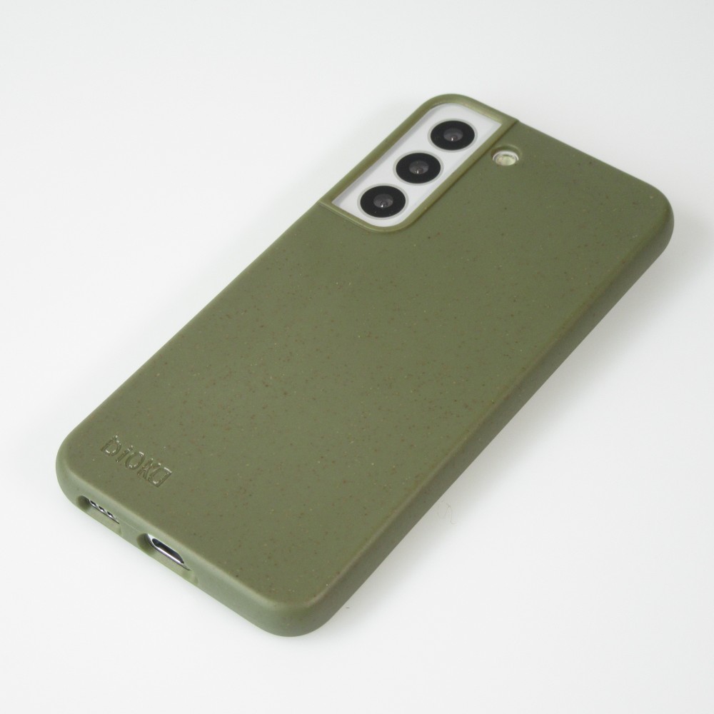 Samsung Galaxy S22+ Case Hülle - Bioka Biologisch Abbaubar Eco-Friendly Kompostierbar - Grün