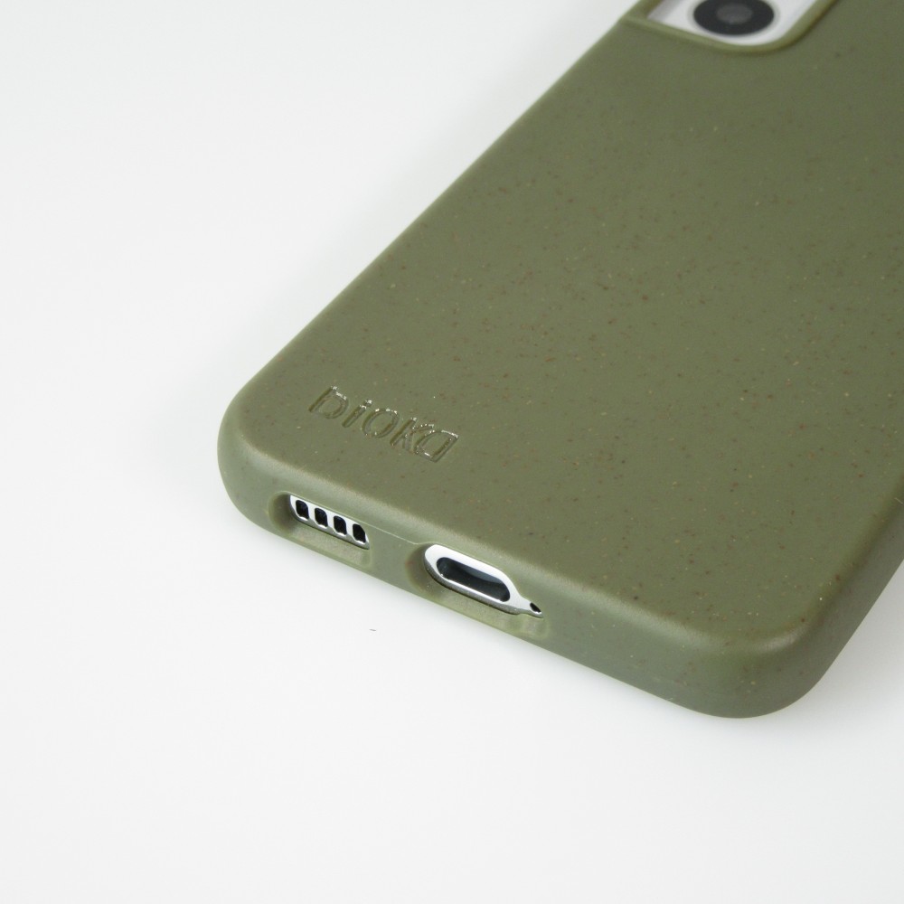 Coque Samsung Galaxy S21 FE 5G - Bioka biodégradable et compostable Eco-Friendly - Vert