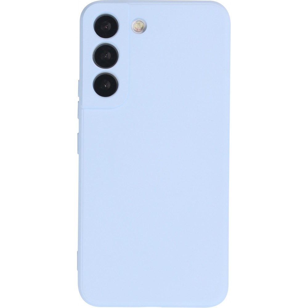 Coque Samsung Galaxy S22 Ultra - Soft Touch - Bleu clair