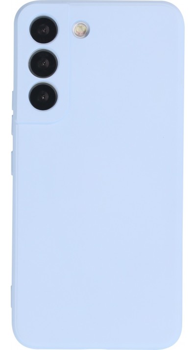 Coque Samsung Galaxy S22 Ultra - Soft Touch - Bleu clair