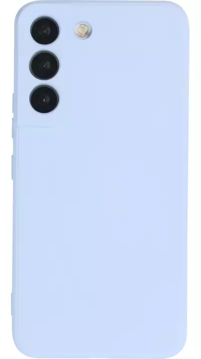 Coque Samsung Galaxy S22 Ultra - Soft Touch - Bleu clair