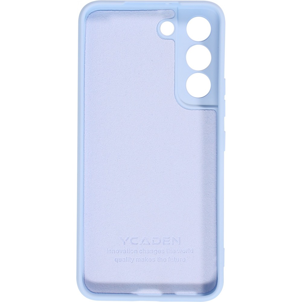 Coque Samsung Galaxy S22 Ultra - Soft Touch - Bleu clair