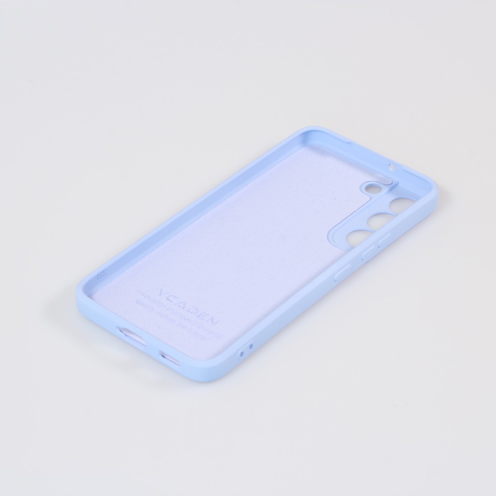 Coque Samsung Galaxy S22 Ultra - Soft Touch - Bleu clair