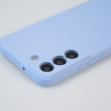 Coque Samsung Galaxy S22 Ultra - Soft Touch - Bleu clair