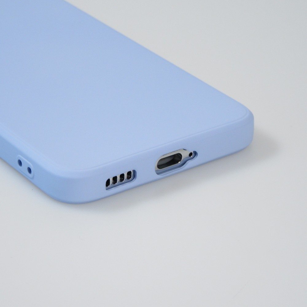 Coque Samsung Galaxy S22 Ultra - Soft Touch - Bleu clair