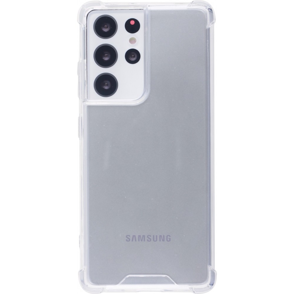 Hülle Samsung Galaxy S21 Ultra 5G - Bumper Glass - Transparent