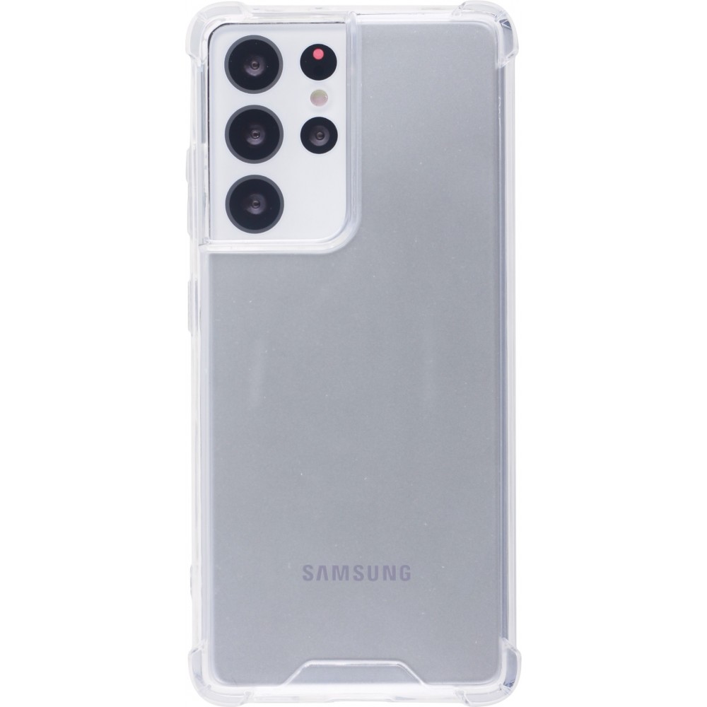 Coque Samsung Galaxy S22 Ultra - Bumper Glass - Transparent