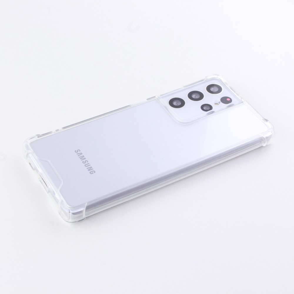 Hülle Samsung Galaxy S21 Ultra 5G - Bumper Glass - Transparent