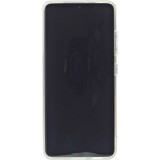 Coque Samsung Galaxy S22 Ultra - Caméra clapet avec anneau - Blanc