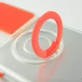 Coque Samsung Galaxy S22 Ultra - Caméra clapet avec anneau - Orange