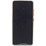 Coque Samsung Galaxy S21 Ultra 5G - Caméra clapet avec anneau - Orange