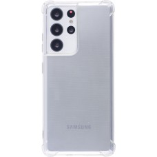 Coque Samsung Galaxy S22 Ultra - Gel Transparent Silicone Bumper anti-choc avec protections pour coins