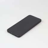 Coque Samsung Galaxy S21 Ultra 5G - Silicone Mat Coeur doré - Noir