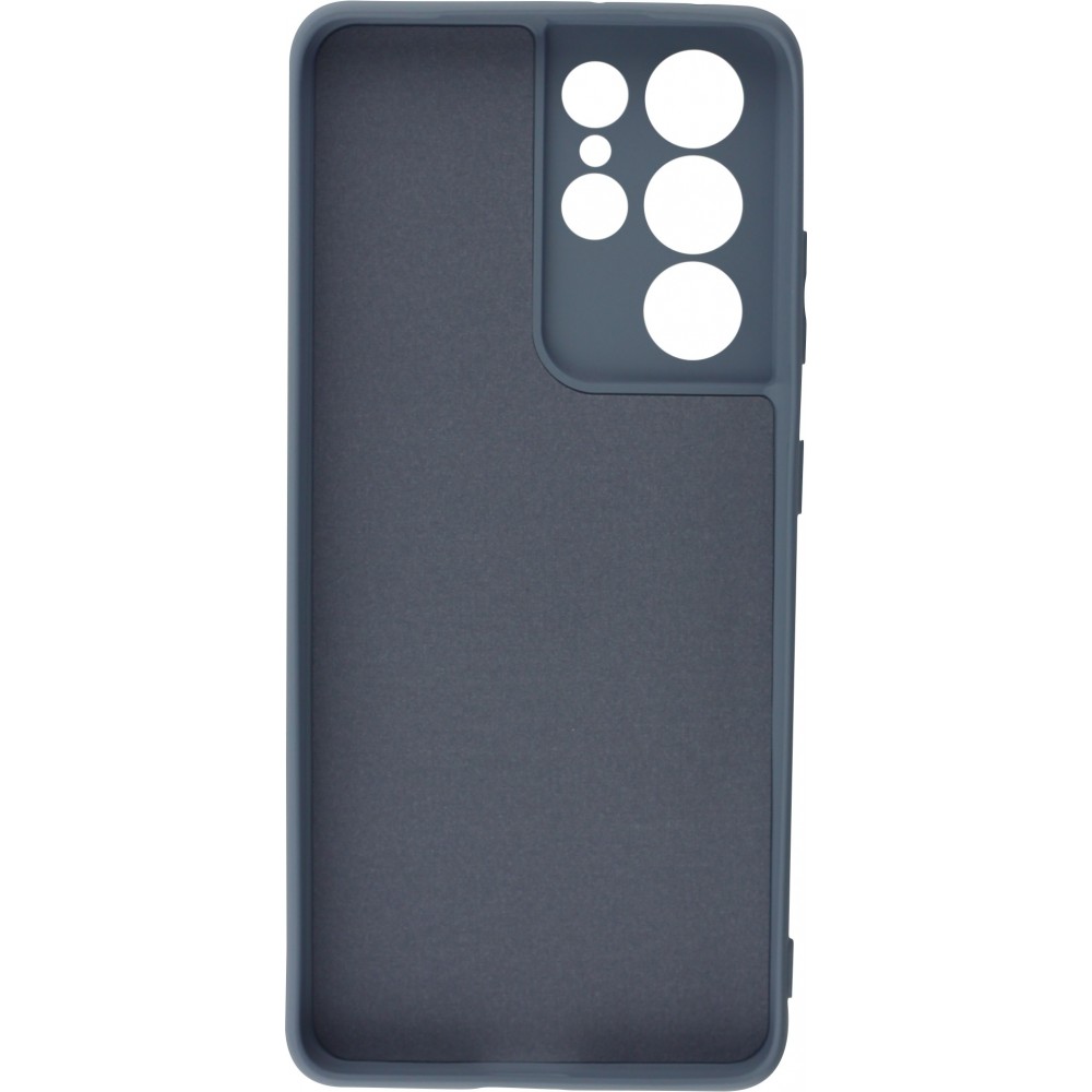 Coque Samsung Galaxy S21 Ultra 5G - Soft Touch - Gris