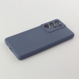 Coque Samsung Galaxy S21 Ultra 5G - Soft Touch - Gris