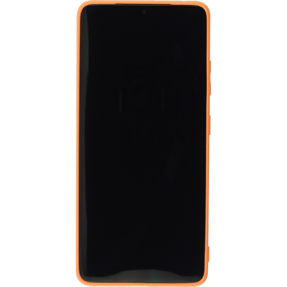 Coque Samsung Galaxy S21 Ultra 5G - Soft Touch - Orange