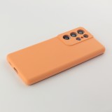 Coque Samsung Galaxy S21 Ultra 5G - Soft Touch - Orange