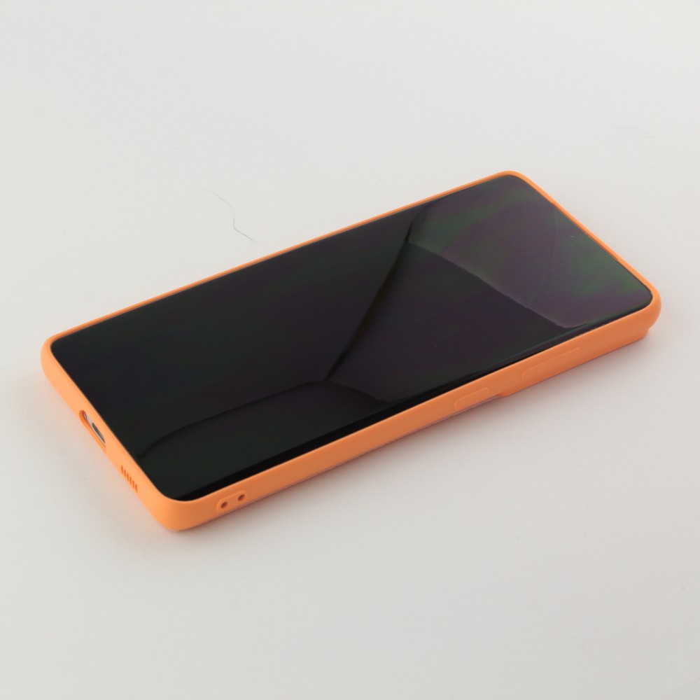 Hülle Samsung Galaxy S21 Ultra 5G - Soft Touch - Orange