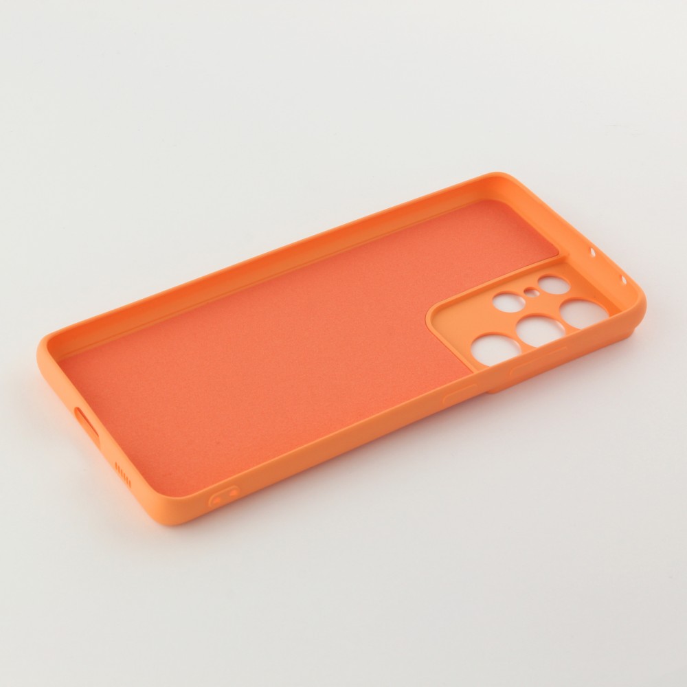 Coque Samsung Galaxy S21 Ultra 5G - Soft Touch - Orange