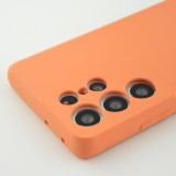 Coque Samsung Galaxy S21 Ultra 5G - Soft Touch - Orange