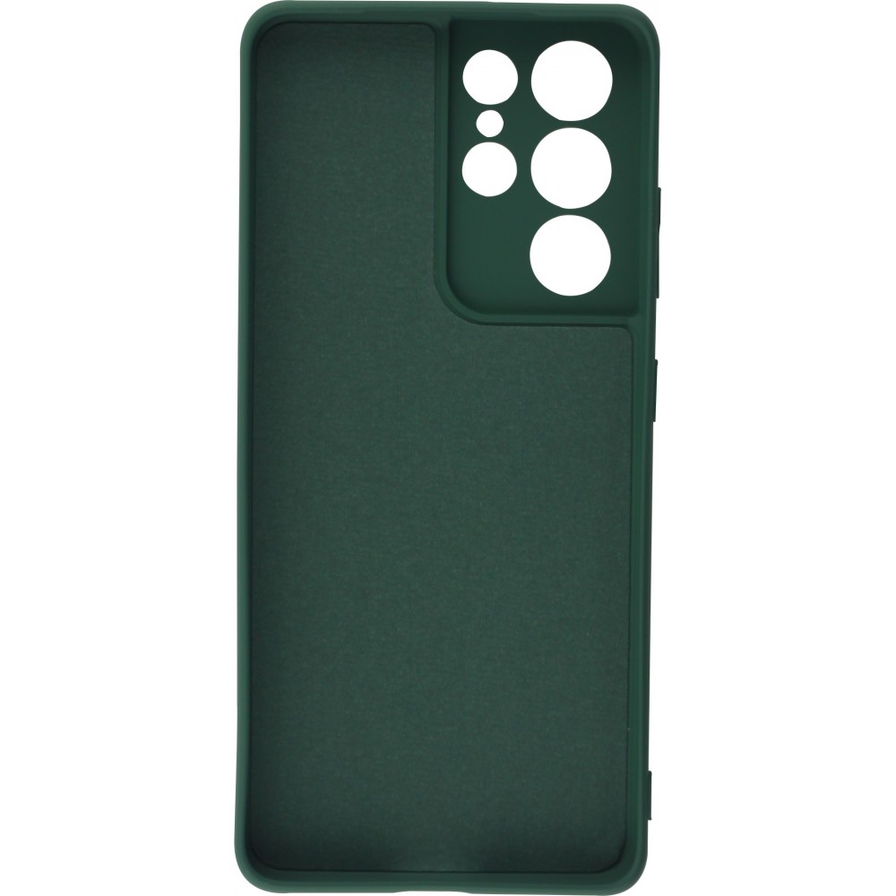 Coque Samsung Galaxy S21 Ultra 5G - Soft Touch - Pétrole