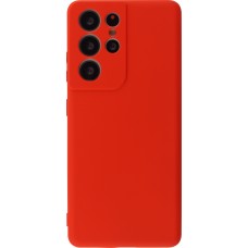 Hülle Samsung Galaxy S22 Ultra - Soft Touch - Rot