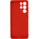 Coque Samsung Galaxy S21 Ultra 5G - Soft Touch - Rouge