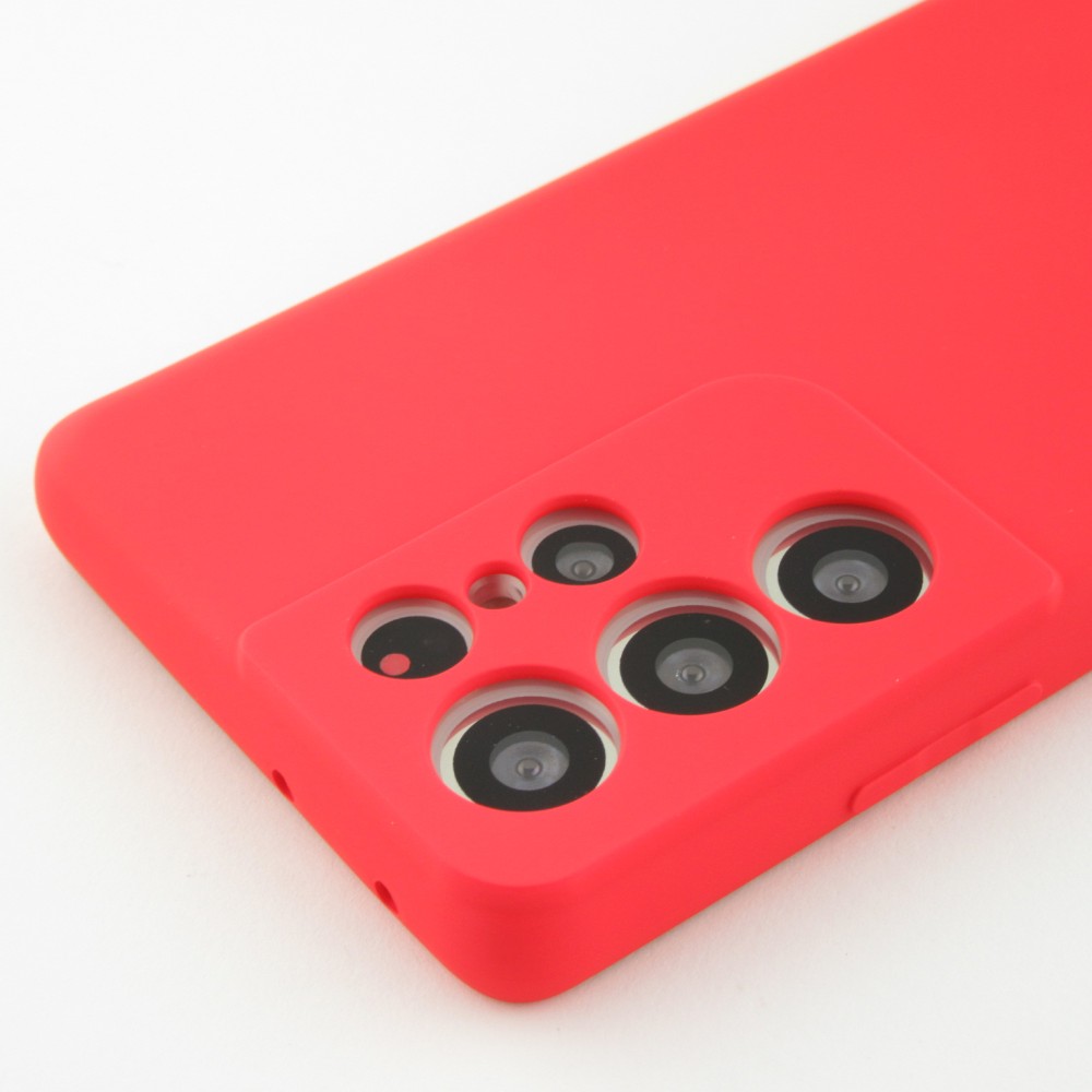 Hülle Samsung Galaxy S22 Ultra - Soft Touch - Rot