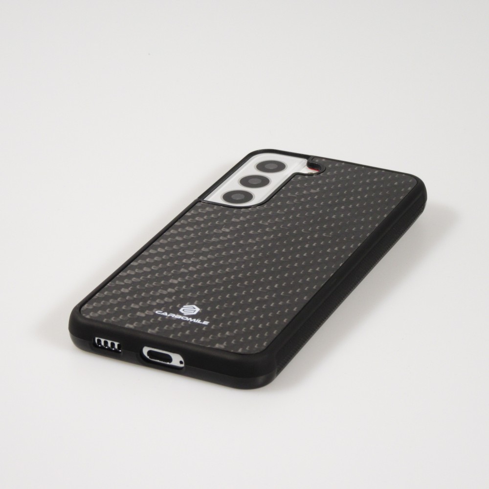 Samsung Galaxy S22+ Case Hülle - Carbomile Carbon Fiber