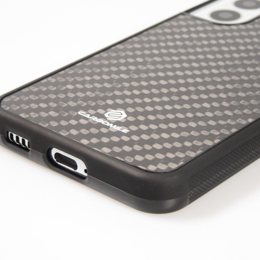 Samsung Galaxy S22+ Case Hülle - Carbomile Carbon Fiber