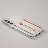 Coque Samsung Galaxy S22 - Gel Bumper Porte-carte - Transparent