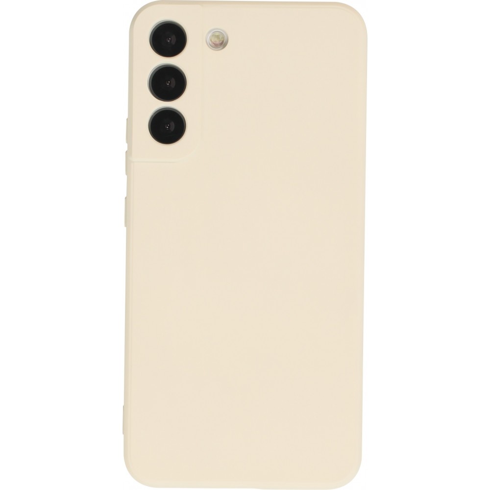 Samsung Galaxy S22 Ultra Case Hülle - Soft Touch - Vanille