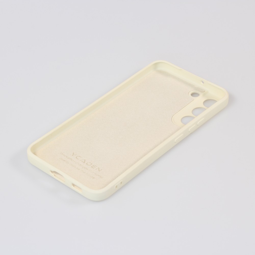 Coque Samsung Galaxy S22 - Soft Touch - Vanille