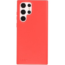 Coque Samsung Galaxy S22 Ultra - Bioka biodégradable et compostable Eco-Friendly - Rouge