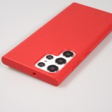 Coque Samsung Galaxy S22 Ultra - Bioka biodégradable et compostable Eco-Friendly - Rouge