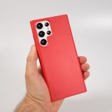 Coque Samsung Galaxy S22 Ultra - Bioka biodégradable et compostable Eco-Friendly - Rouge