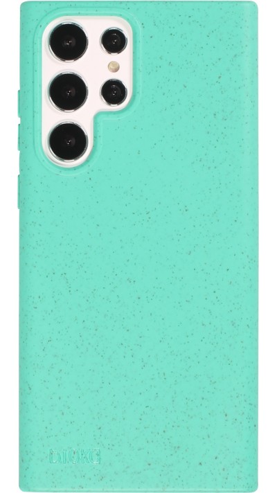 Coque Samsung Galaxy S22 Ultra - Bioka biodégradable et compostable Eco-Friendly - Turquoise