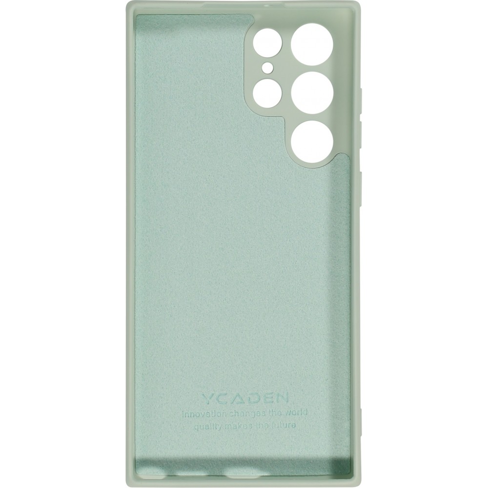 Coque Samsung Galaxy S22 Ultra - Soft Touch - Turquoise