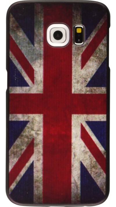 Coque Samsung Galaxy S7 - Drapeau Grande-Bretagne vintage (UK)