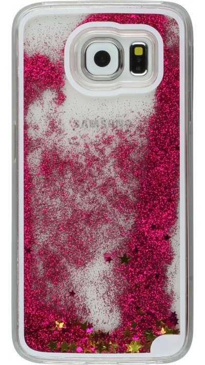 Coque Samsung Galaxy S7 edge - Water Stars - Rose foncé