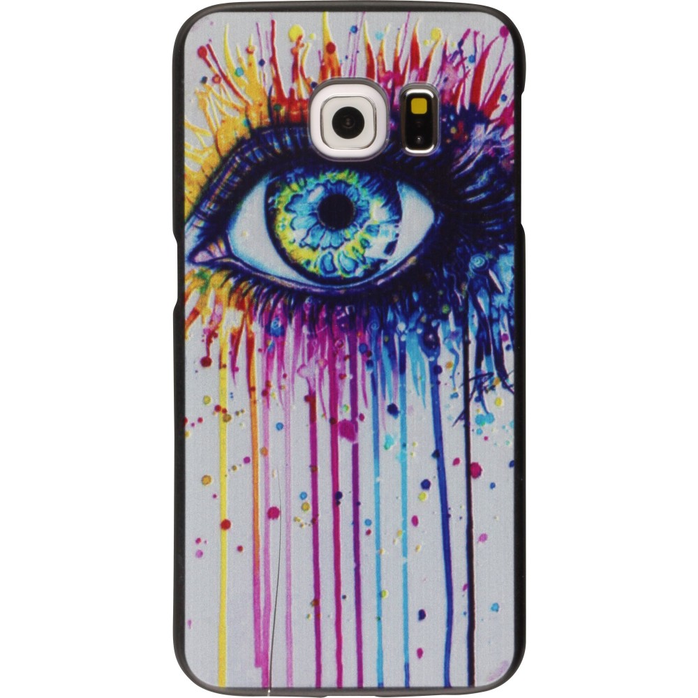 Hülle Samsung Galaxy S6 edge - Rainbow Eye