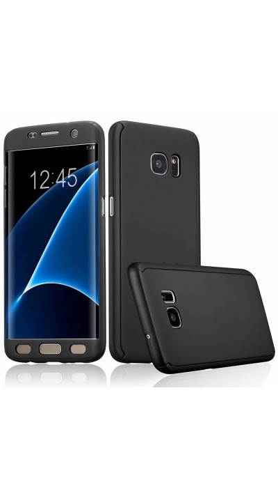 Coque Samsung Galaxy S7 edge - 360° Full Body - Noir