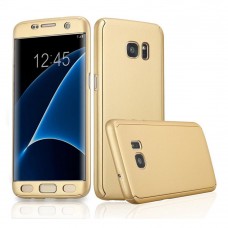 Hülle Samsung Galaxy S6 - 360° Full Body - Gold