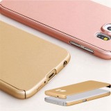 Hülle Samsung Galaxy S6 - 360° Full Body - Gold